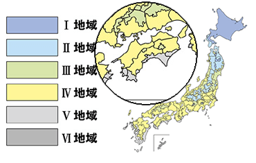 断熱仕様日本マップ