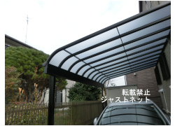 LIXILテラス屋根スピーネ600Fを最大55%割引施工付激安価格販売