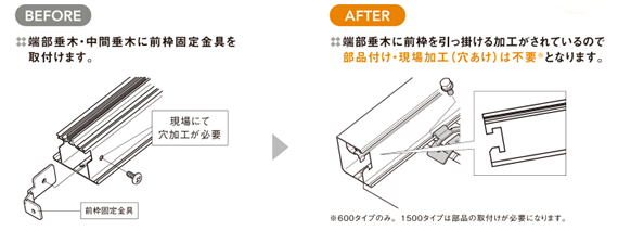 加工の手間が減りました